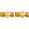 imageMr Heater 14 Male Pipe Thread x 916quot Left Hand Male Thread Fitting1 Count Pack of 2