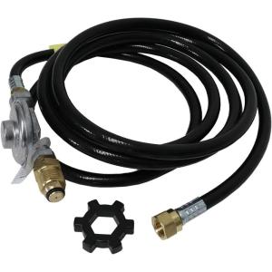 imageMr Heater 12Feet HoseRegulator Assembly with Restricted Flow Soft Nose POL