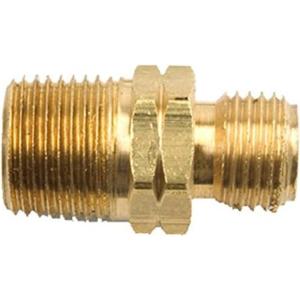 imageMr Heater 318 Male Pipe Thread x 916quot Left Hand Male Thread Fitting