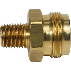 imageMr Heater F273755 14 Male Pipe Thread x 1quot20 Male Throwaway Cylinder Thread FittingMulticoloredRegularRegular