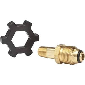 imageMr Heater F273762 14 Male Pipe Thread x Full Flow Soft Nose POL FittingMulticoloredRegular