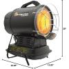 imageMr Heater MH70KTFR 70000 BTU Portable Kerosene Radiant Heater with Quiet Burner Technology for Jobsites Workshops Or Large Outdoor Areas