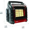 imageMr Heater 18000 BTU Big Buddy Pro Series Portable Propane HeaterRed