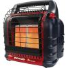 imageMr Heater 4000 to 18000 BTU 3 Setting Portable LP Gas Heater Unit with Dual Tank Connection for Indoor and Outdoor Use BlackRedSpace Heater  MH11BFLEX Heater