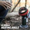 imageMr Heater F215100 MH4B Little Buddy 3800BTU Indoor Safe Propane Heater With ODS ampamp TipOver Protection Heating Area Up to 95 Sq Ft  Lightweight Medium  BlackRedHeater