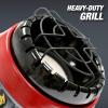 imageMr Heater F215100 MH4B Little Buddy 3800BTU Indoor Safe Propane Heater With ODS ampamp TipOver Protection Heating Area Up to 95 Sq Ft  Lightweight Medium  BlackRedHeater