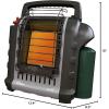 imageMr Heater Portable Buddy Heater MH9BX 40009000 BTU IndoorSafe Propane Radiant Heater For Campers Workshops Job Sites Patios ampamp More  Red BlackGrey