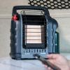 imageMr Heater Portable Buddy Heater MH9BX 40009000 BTU IndoorSafe Propane Radiant Heater For Campers Workshops Job Sites Patios ampamp More  Red BlackGrey