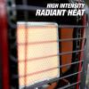 imageMr Heater Portable Buddy Heater MH9BX 40009000 BTU IndoorSafe Propane Radiant Heater For Campers Workshops Job Sites Patios ampamp More  Red BlackRed