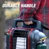 imageMr Heater Portable Buddy Heater MH9BX 40009000 BTU IndoorSafe Propane Radiant Heater For Campers Workshops Job Sites Patios ampamp More  Red BlackRed
