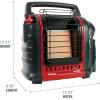 imageMr Heater Portable Buddy Heater MH9BX 40009000 BTU IndoorSafe Propane Radiant Heater For Campers Workshops Job Sites Patios ampamp More  Red BlackRed