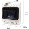 imageMr Heater 10000 BTU Vent Free Dual Fuel Blue Flame Heater