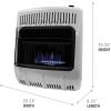 imageMr Heater MHVFBF20LPT 20000 BTU Blue Flame Vent Free Propane Heater For Cold Rooms Additions Sun Rooms Cabins ampamp Garage  WhitePropane