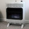 imageMr Heater MHVFDF20BFT 20000 BTU Vent Free Blue Flame Dual Fuel Natural Gas and Propane Heater For Cold Rooms Additions Sun Rooms ampamp Cabins  White