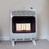 imageMr Heater MHVFRD20NGT Vent Free Radiant 20000 BTU Natural Gas Heater For Office Home Garage Patio Sunroom or Cabin  WhiteHeater