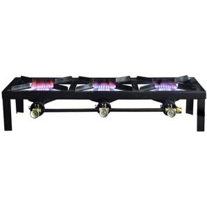 imageBasecamp 3 Burner Angle Iron Stove Multi