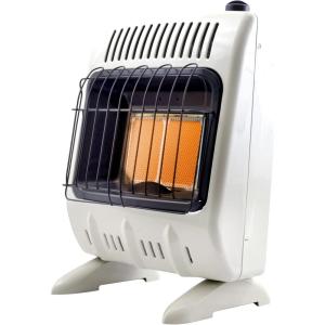 imageMr Heater MHVFRD10LP 10000 BTU Radiant Vent Free Propane Heater for Cold Rooms Additions Sun Rooms ampamp Cabins  WhitePropane Heater