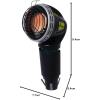 imageMr Heater F242010 MH4GC 4000 BTU Golf Cart Heater WindResistant With ODS And TipOver Safety Switch ampamp Cup Holder Adapter  Silver and BlackHeater